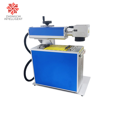 Mini Portable Desktop Laser Marking Machine 50Hz On Brass