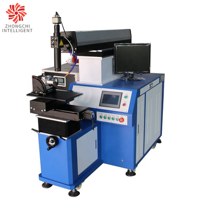 100W Jewellery YAG Laser Welder Soldering Machine For Silver Platinum Gold Rings Bracelets