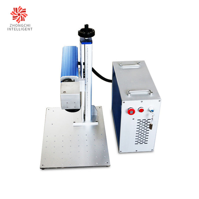Máquina portátil pulsada 0.1mm Mark Line Width de Mini Fiber Desktop Laser Marking