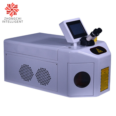 equipamento da máquina de soldadura da joia de 120W 40J com o microscópio 10X