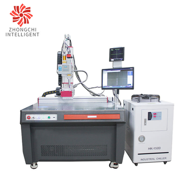 50 - 60Hz galvanizou o ferro de For Aluminum Steel do soldador do laser da chapa metálica YAG de aço inoxidável